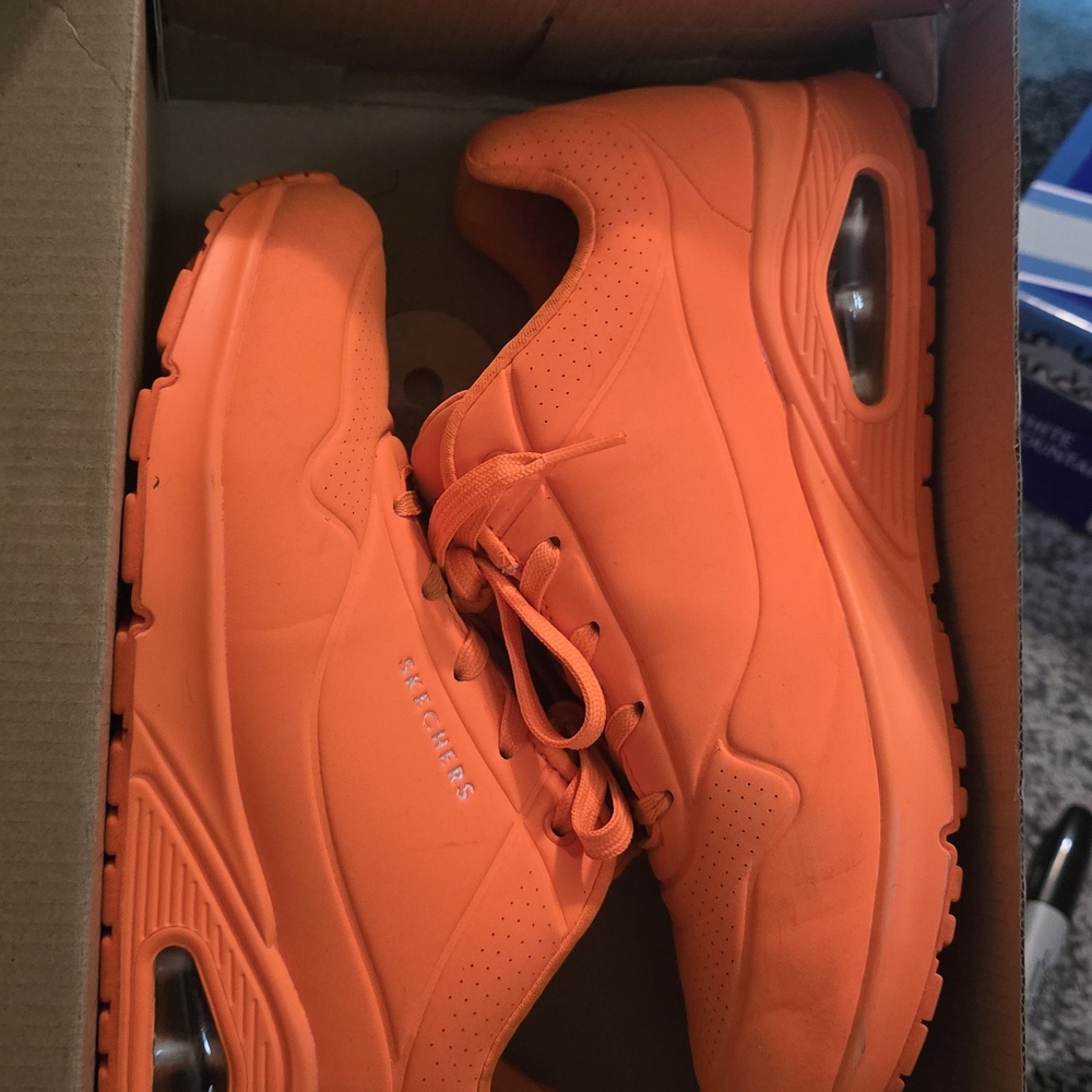 Skechers Men's Orange Sneakers